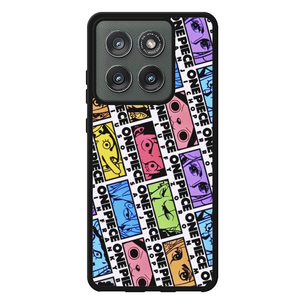 One Piece Sticker Face Motorola Moto Edge 2025 Case QC10530