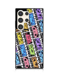 One Piece Sticker Face Samsung Galaxy S24 Ultra 5G Case OV10530