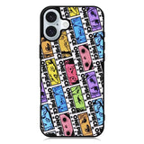One Piece Sticker Face iPhone 16 Plus Case QC10530
