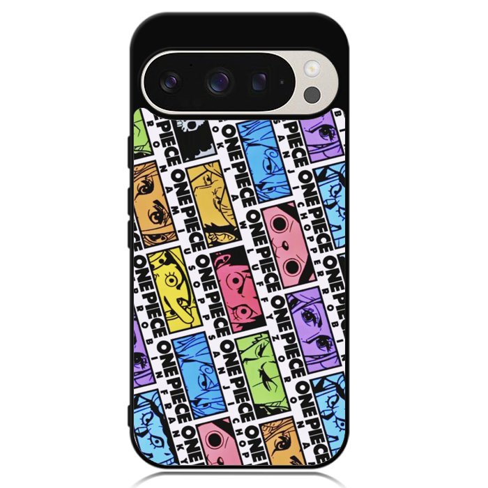 One Piece Sticker Face Google Pixel 9 Pro XL Case OV10530