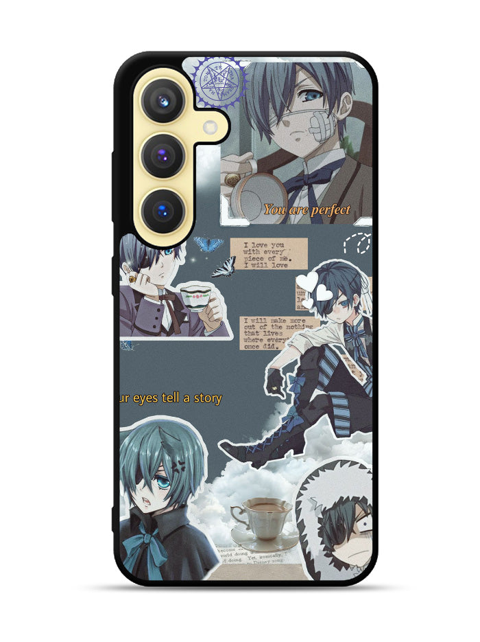 Ciel Phantomhive Anime Samsung Galaxy S24 Plus 5G , Samsung Galaxy S24+ 5G Case OV10694