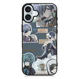 Ciel Phantomhive Anime iPhone 16 Plus Case QC10694