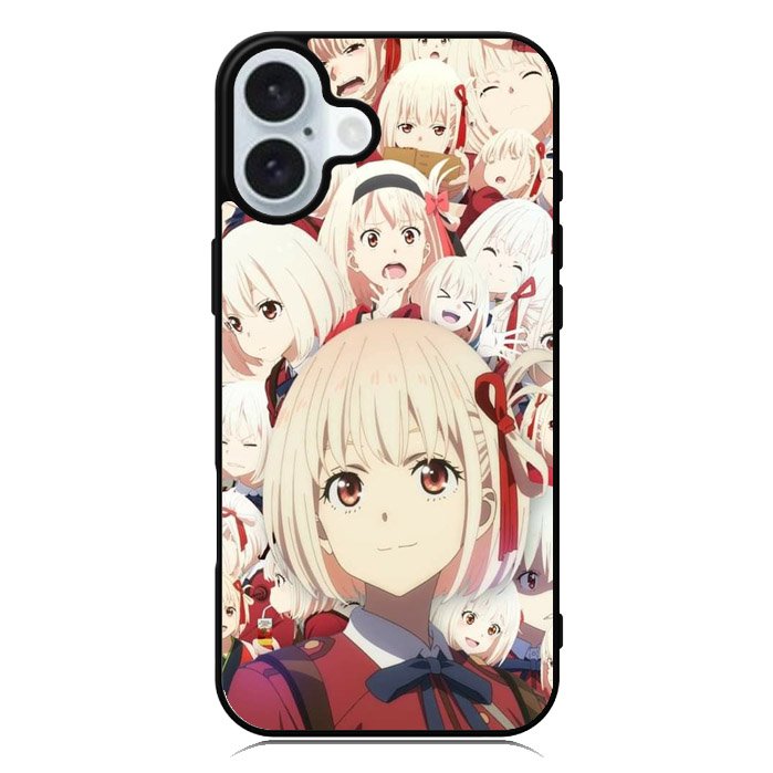 Nishikigi Chisato Lycoris Recoil iPhone 16 Plus Case QC10519