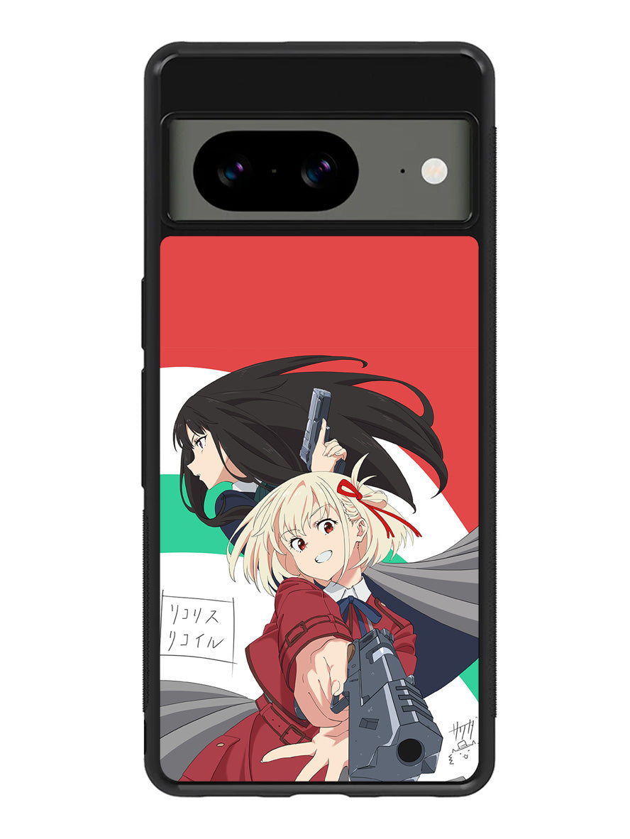 Lycoris Recoil Anime Google Pixel 8A Case QC10479