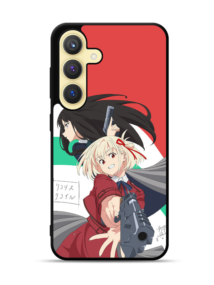 Lycoris Recoil Anime Samsung Galaxy S24 Plus 5G , Samsung Galaxy S24+ 5G Case OV10479