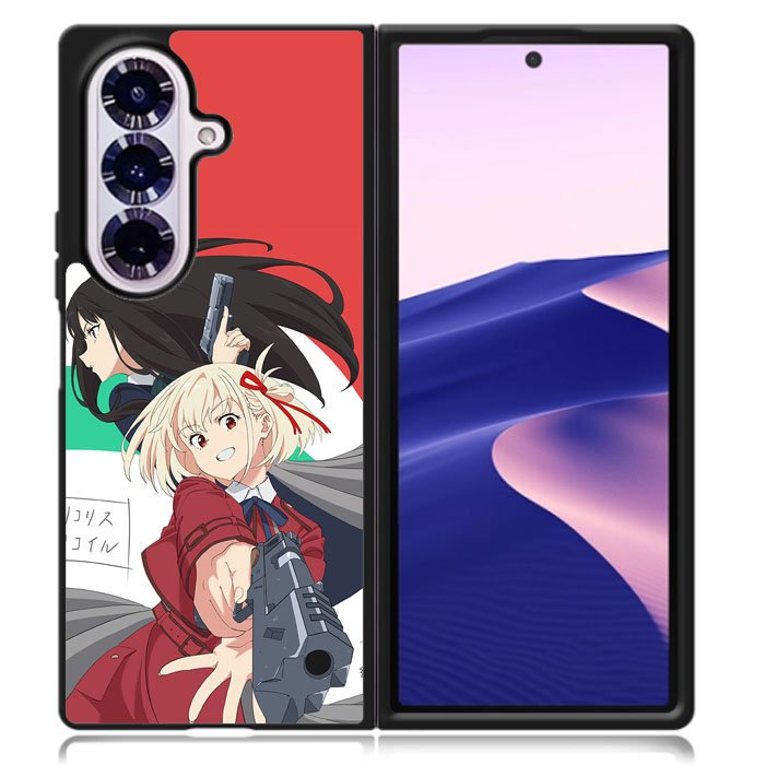 Lycoris Recoil Anime Samsung Galaxy Z Fold 7 Case OV10479