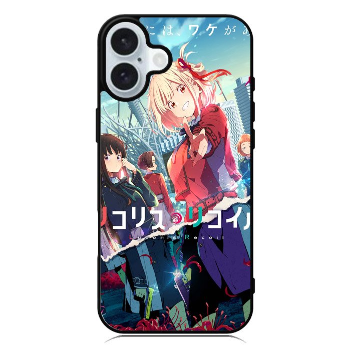 Anime Lycoris Recoil iPhone 16 Case QC10634