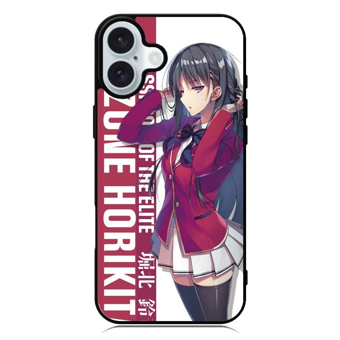 Suzune Hirokita Classroom iPhone 16 Plus Case QC10449