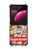 The glory of Rick and Morty Motorola Moto Razr Plus 2023 , Moto Razr+ 2023 Case OV0089