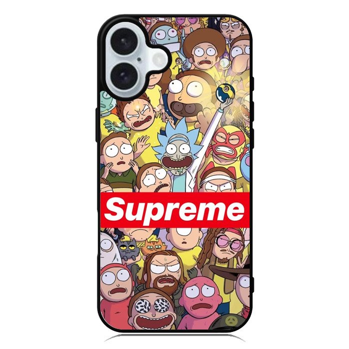 The glory of Rick and Morty iPhone 16 Plus Case QC0089