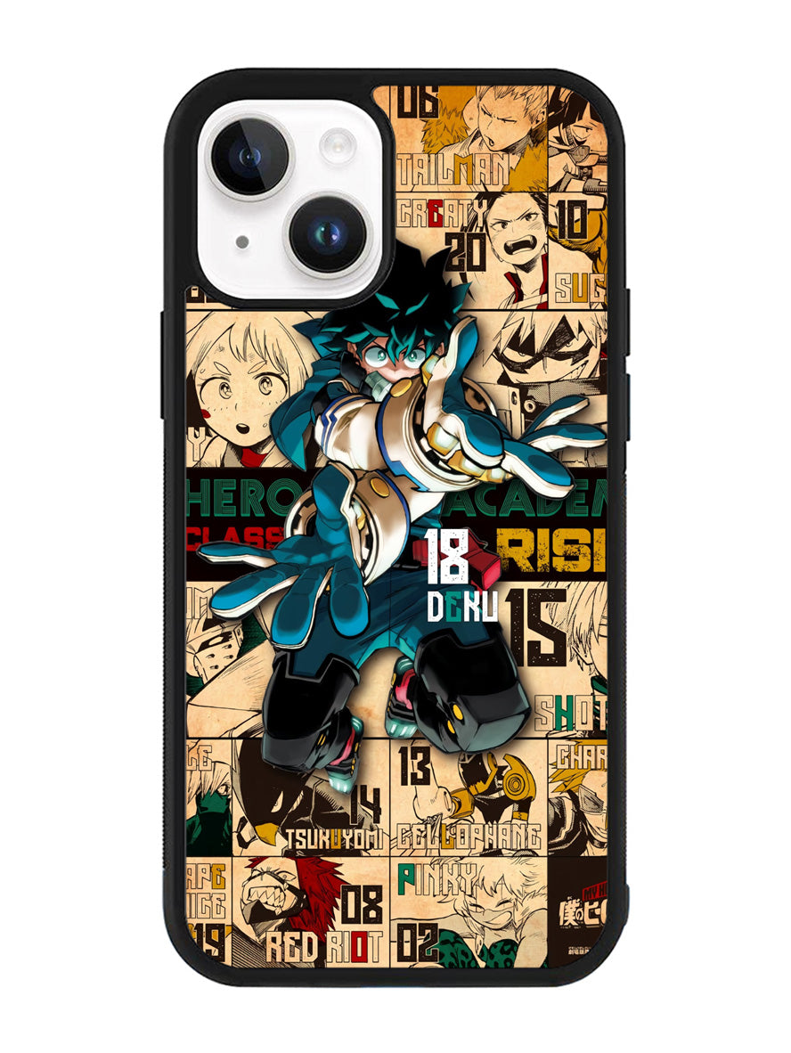 Deku BNHA iPhone 15 Case OV0096
