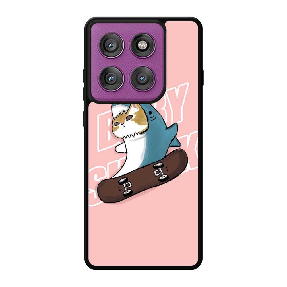 Baby Shark Cat FLO501 Motorola Moto Edge 60 Pro Case