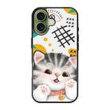 Aesthetic Cat Cute FLO0504 iPhone 17 Case