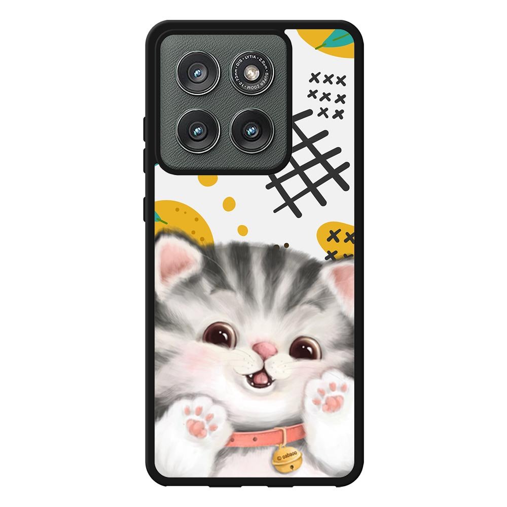 Aesthetic Cat Cute FLO0504 Motorola Moto Edge 2025 Case