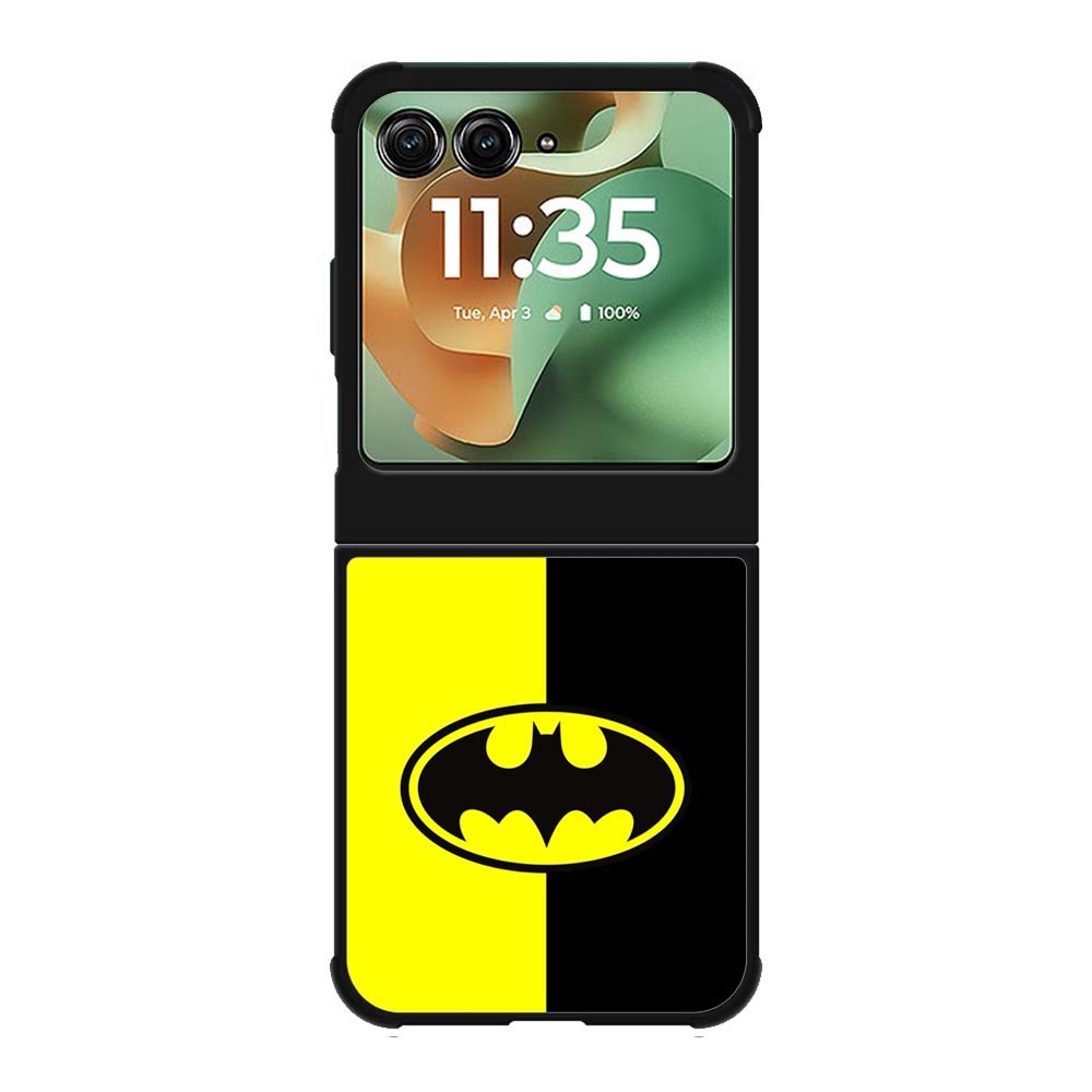 Batman Logo Yellow Black Motorola Moto RAZR 2025 Case OV0112