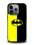 Batman Logo Yellow Black iPhone 16 Pro Case OV0112