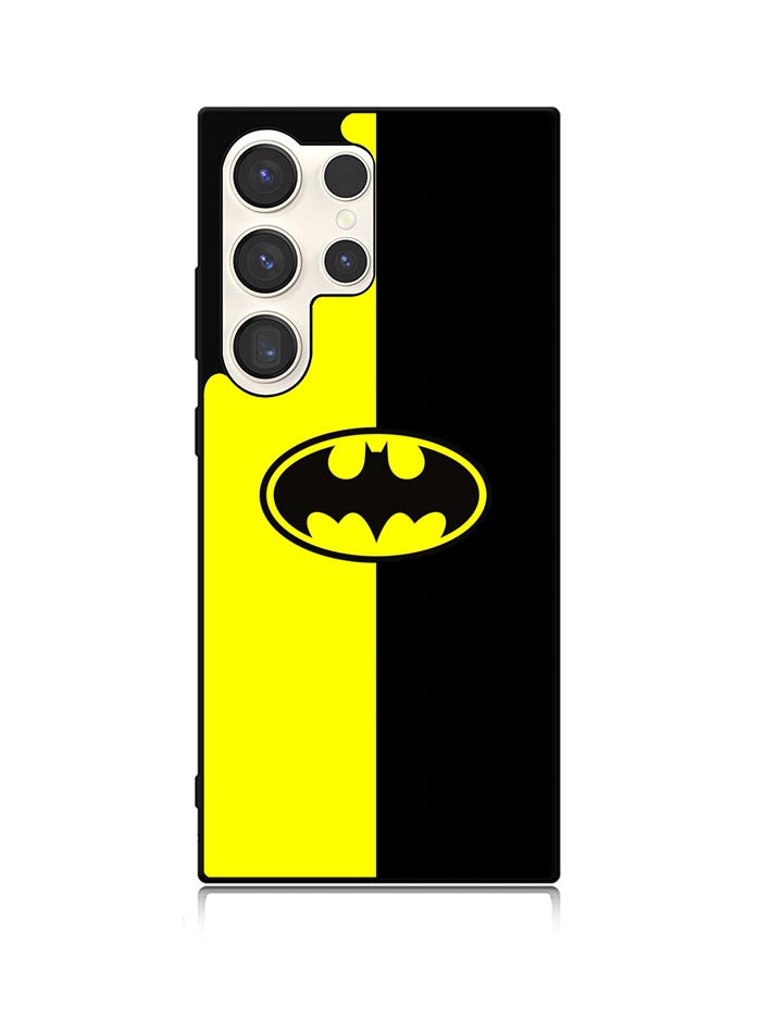 Batman Logo Yellow Black Samsung Galaxy S23 Ultra 5G Case QC0112