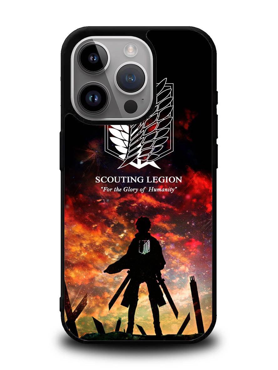 Attack On Titan iPhone 14 Pro Case QC0133