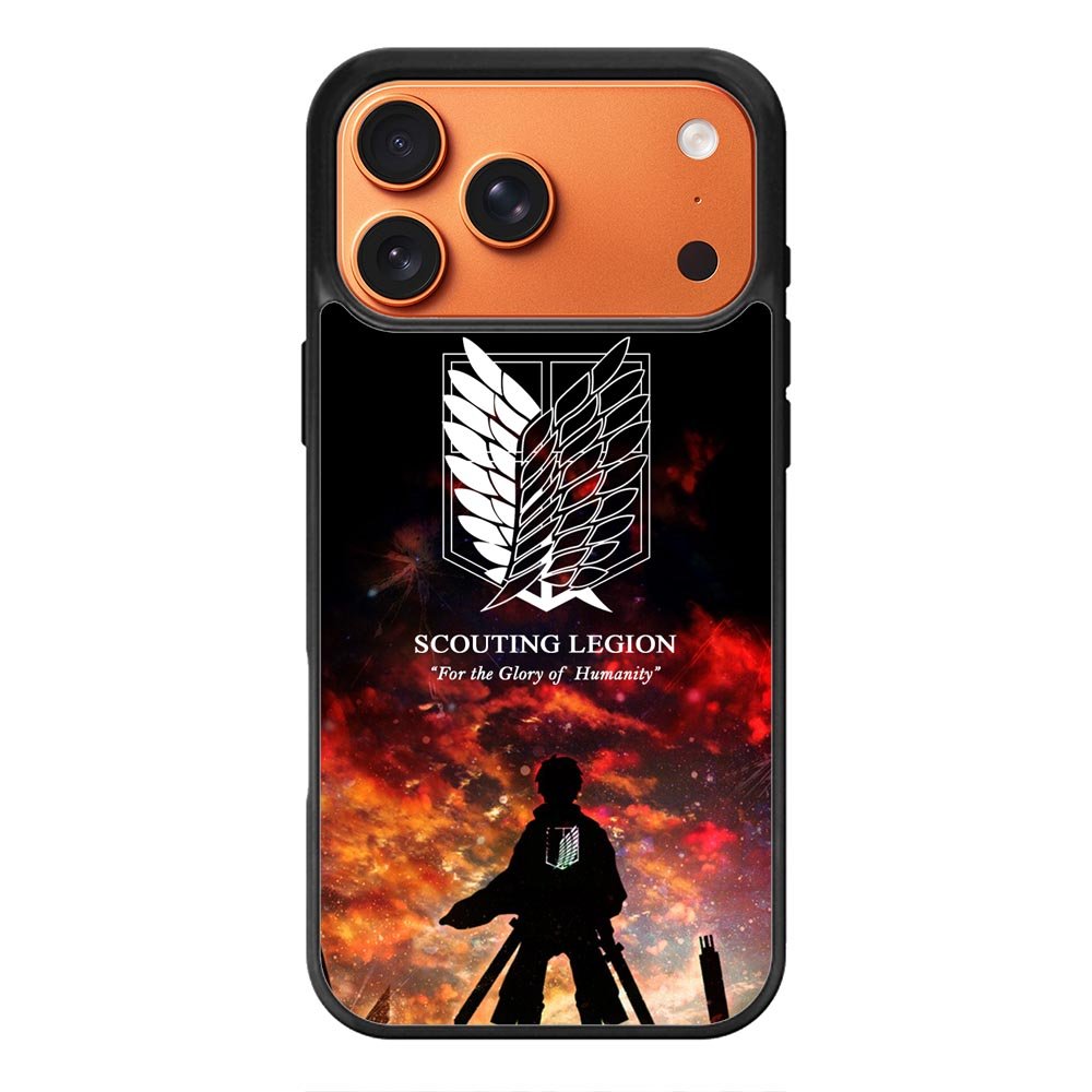 Attack On Titan iPhone 17 Pro Case QC0133