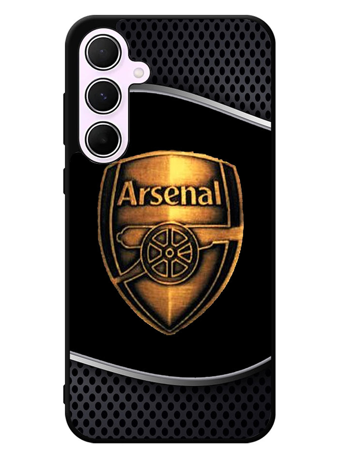 Arsenal Logo Gold 2nd Samsung Galaxy A35 5G Case
