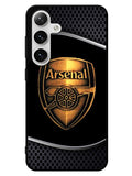 Arsenal Logo Gold 2nd Samsung Galaxy S25 5G Case