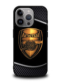 Arsenal Logo Gold 2nd iPhone 16 Pro Case
