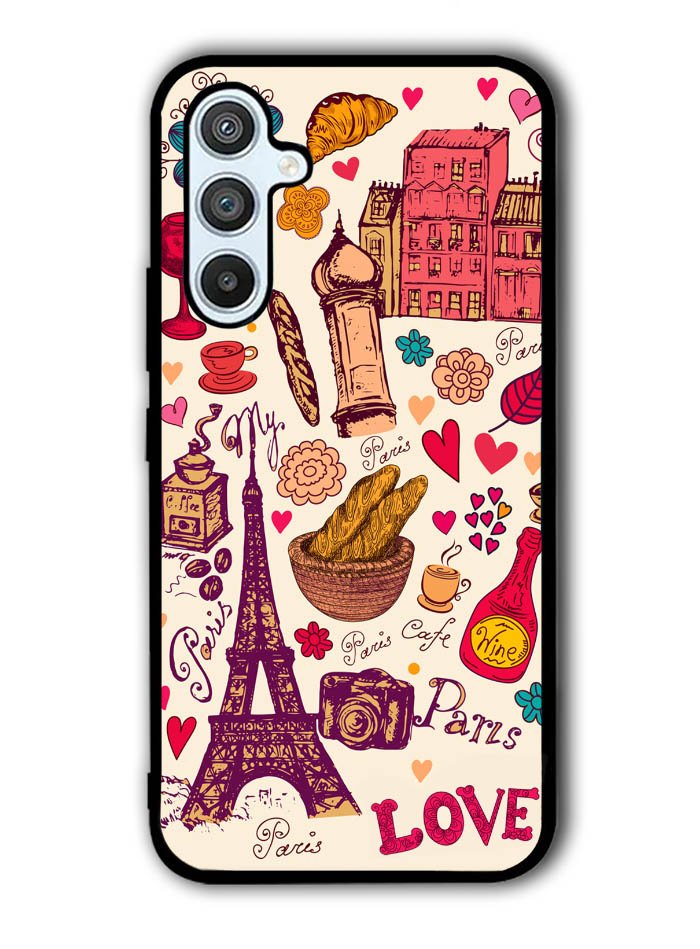 Beautiful Paris Samsung Galaxy A14 5G Case QC0137