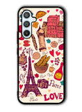 Beautiful Paris Samsung Galaxy A54 5G Case OV0137