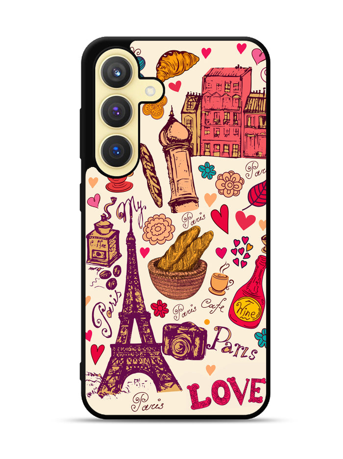 Beautiful Paris Samsung Galaxy S23 5G Case QC0137
