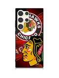 Chicago Blackhawks Logo Samsung Galaxy S25 Ultra 5G Case QC0154