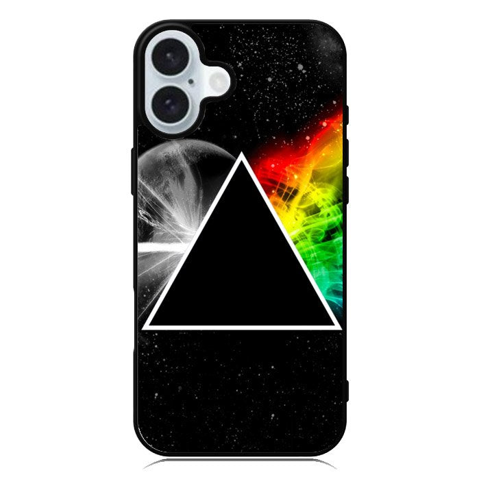 Pink Floyd Prism Rainbows Dark Side Of TheMoon iPhone 16 Plus Case QC0157
