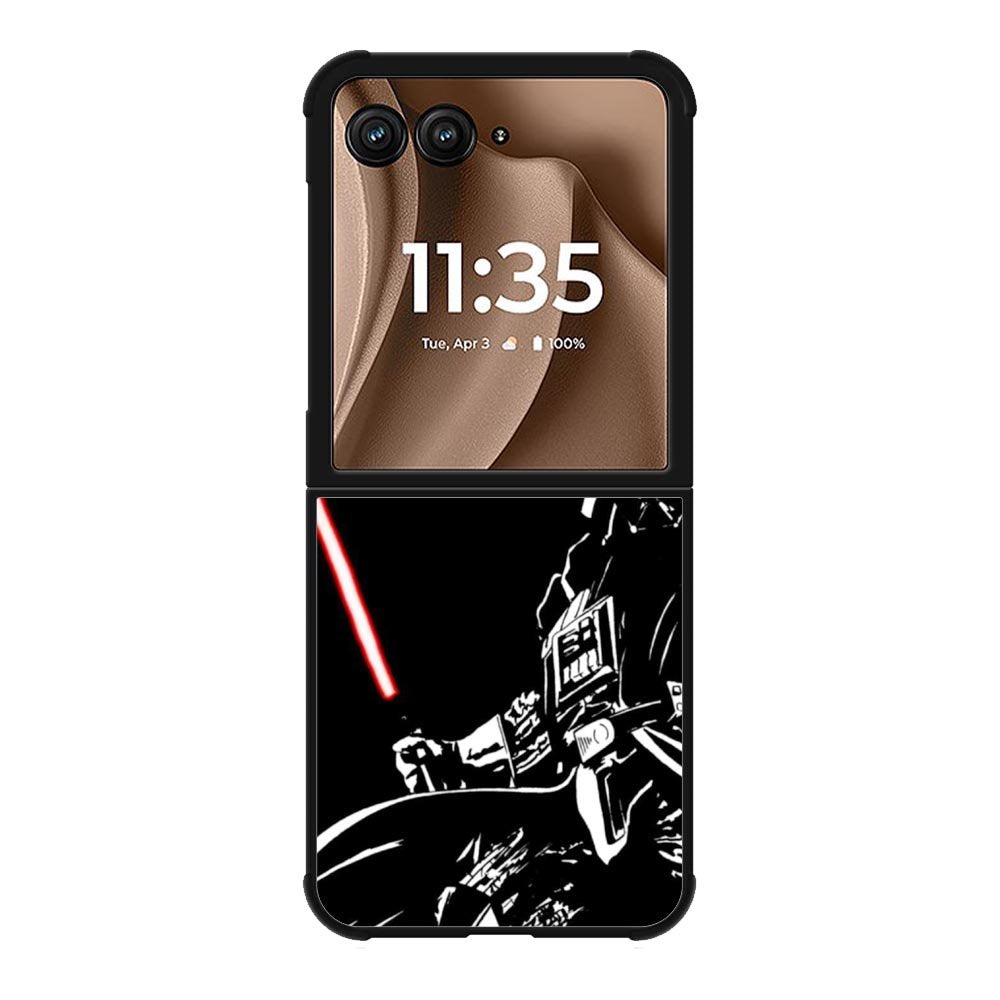 Star Wars Darth Vader Typograph Motorola Moto RAZR Plus 2025 Case OV0158