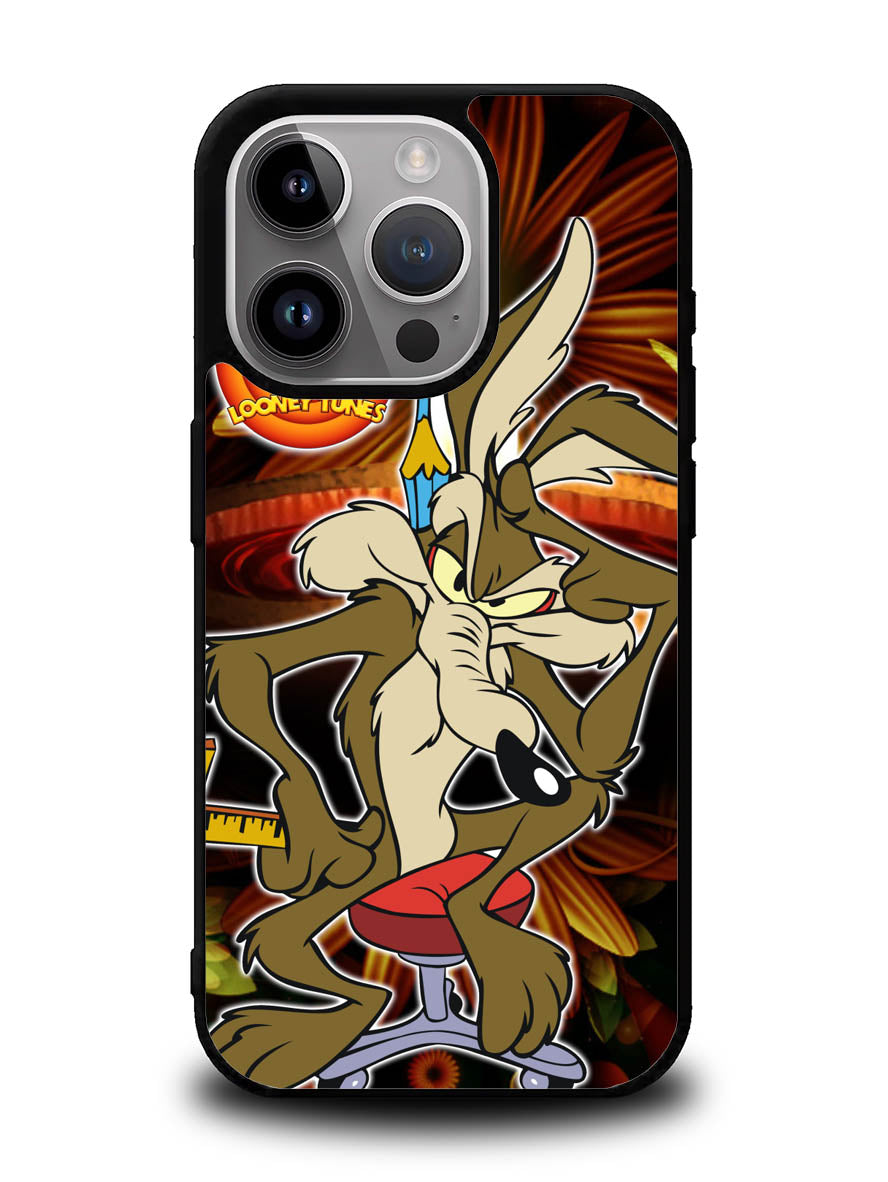 Wile E Coyote Falling Off Cliff Looney Tunes iPhone 14 Pro Max Case QC0172