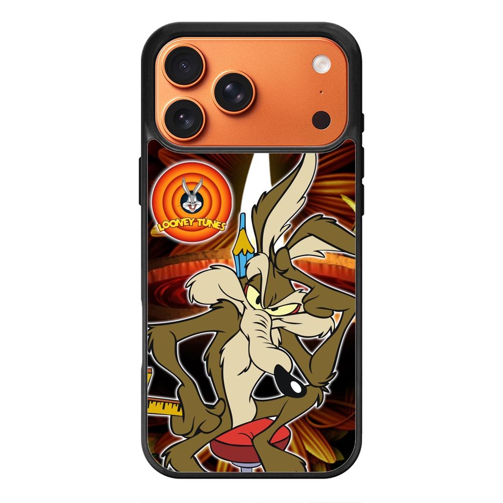 Wile E Coyote Falling Off Cliff Looney Tunes iPhone 17 Pro Max Case OV0172