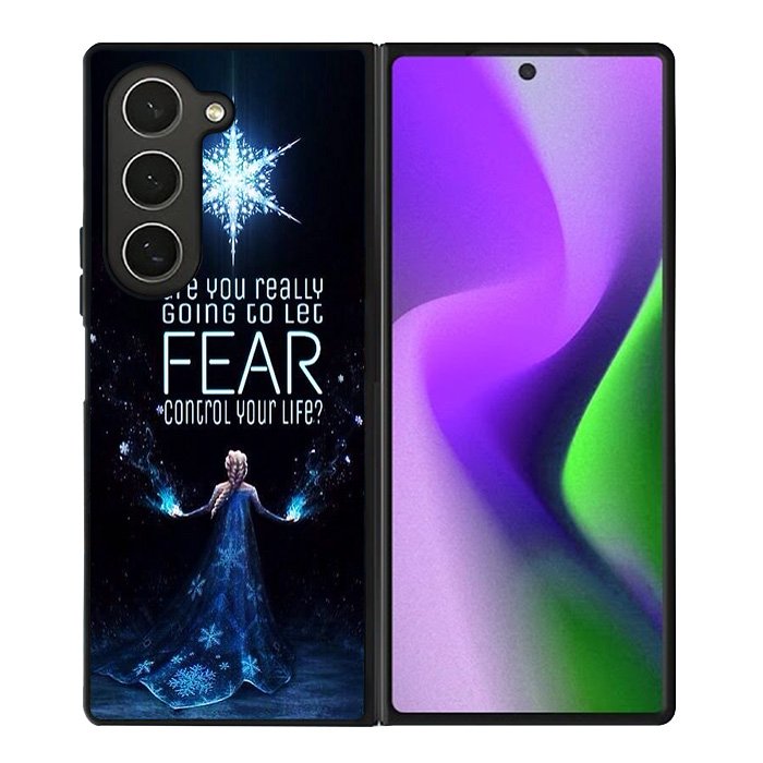 Disney Frozen Elsa fear Samsung Galaxy Z Fold 6 5G 2024 Case OV0177