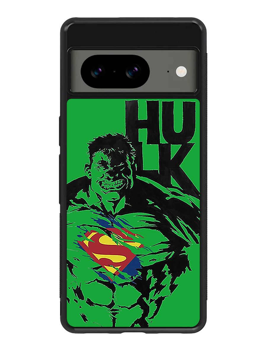 Hulk and Superman Google Pixel 8A Case QC0190