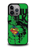 Hulk and Superman iPhone 14 Pro Max Case QC0190