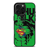 Hulk and Superman iPhone 16 Pro Case OV0190