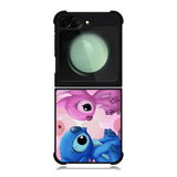 Stitch Pink And Blue 1st Samsung Galaxy Z Flip 6 Case