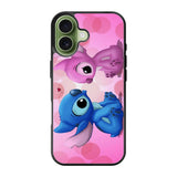 Stitch Pink And Blue 1st iPhone 17 Case