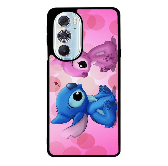 Stitch Pink And Blue 1st Motorola Moto Edge 2022 Case