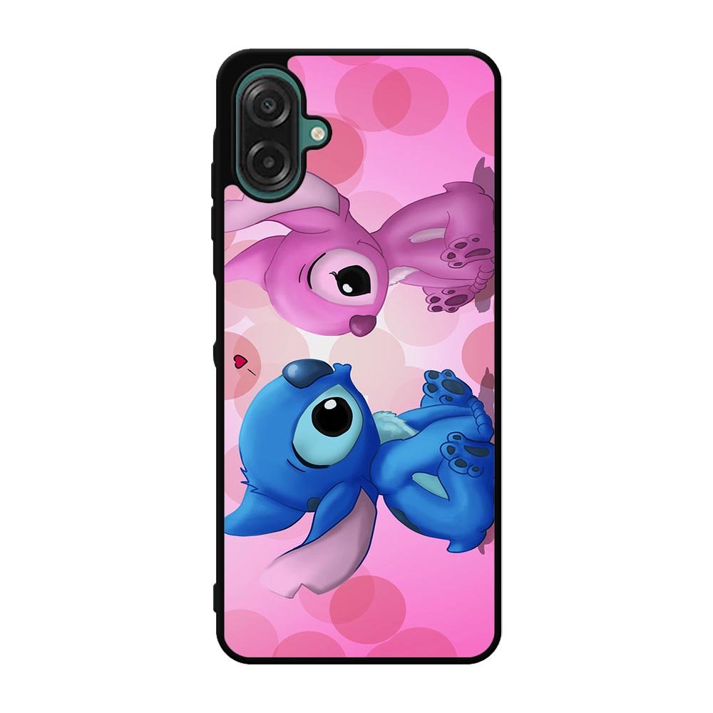 Stitch Pink And Blue 1st Samsung Galaxy A07 Case
