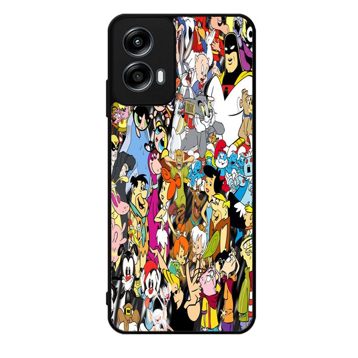 90S Cartoon Characters 2 Motorola Moto G Play 2024 Case OV0208