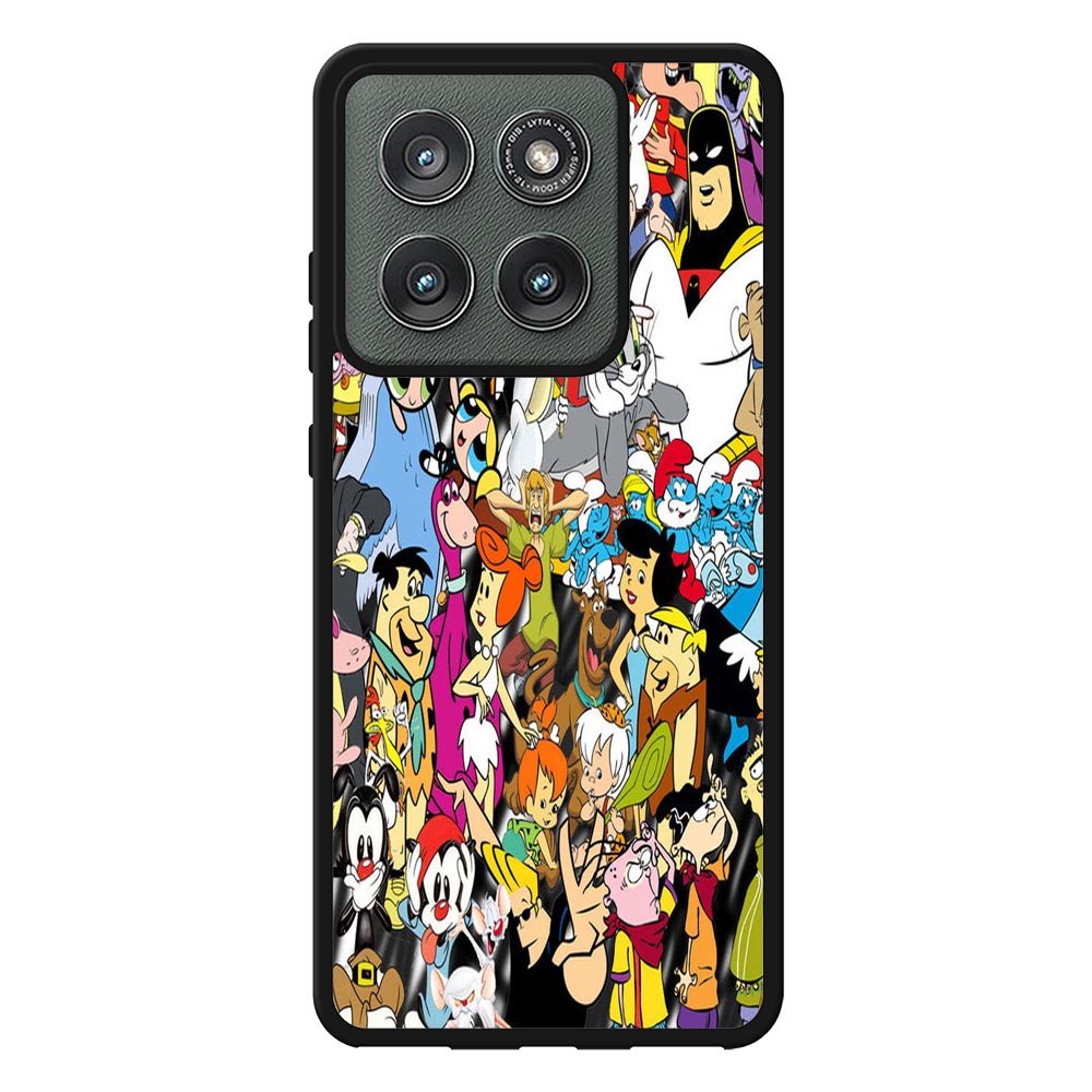 90S Cartoon Characters 2 Motorola Moto Edge 2025 Case OV0208