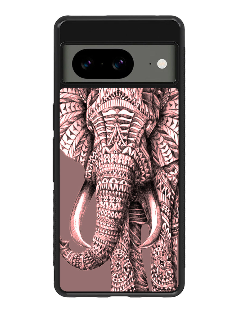 Aztec Elephants Google Pixel 8 Case QC0216