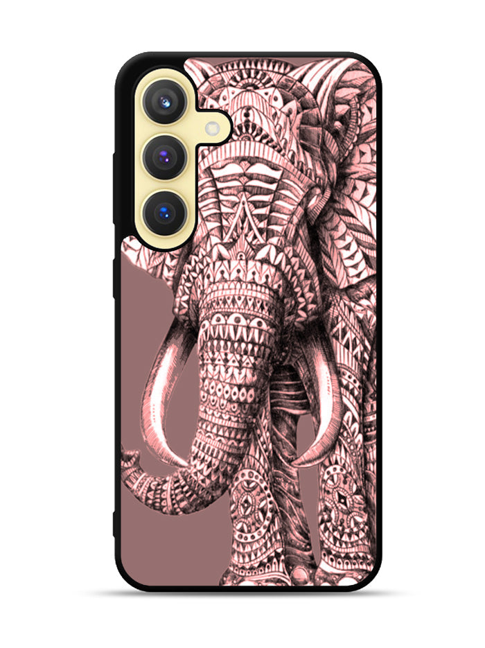 Aztec Elephants Samsung Galaxy S25 5G Case OV0216