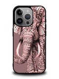 Aztec Elephants iPhone 14 Pro Case QC0216