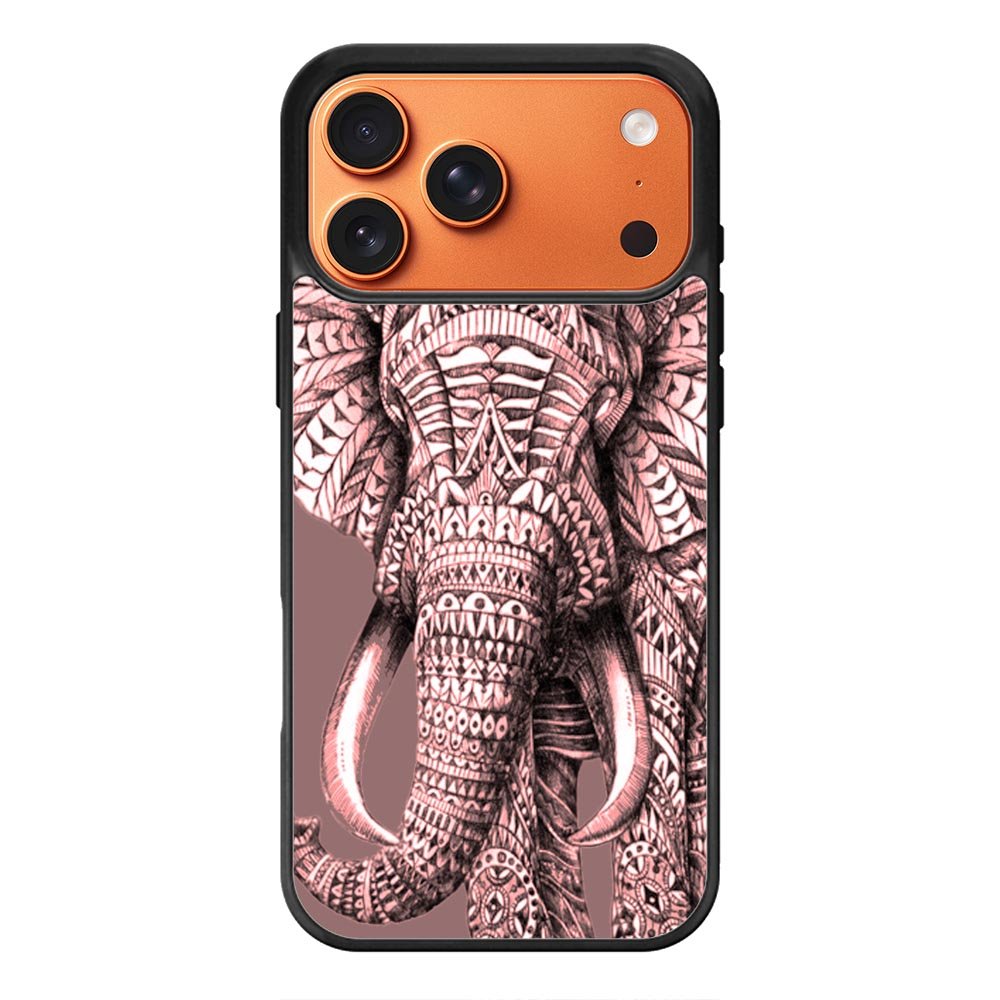 Aztec Elephants iPhone 17 Pro Max Case OV0216