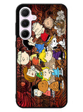 Peanuts In Background Wood Art Samsung Galaxy A55 5G Case