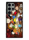 Peanuts In Background Wood Art Samsung Galaxy S23 Ultra 5G Case